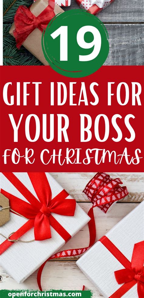 christmas gifts for your boss